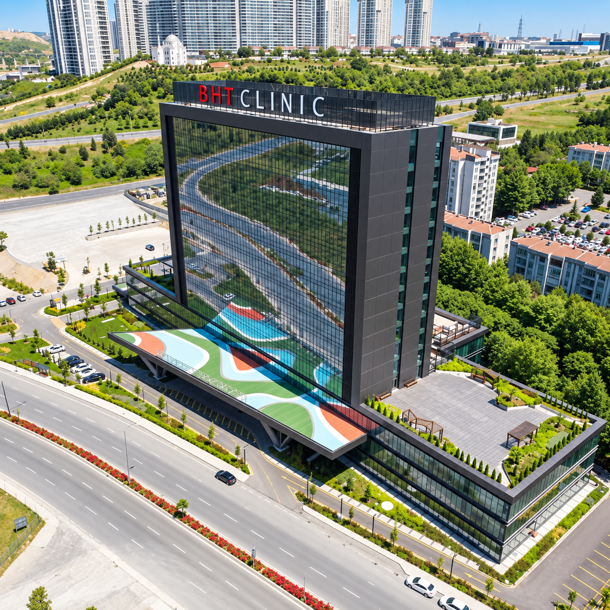 Außenansicht der BHT Clinic Istanbul