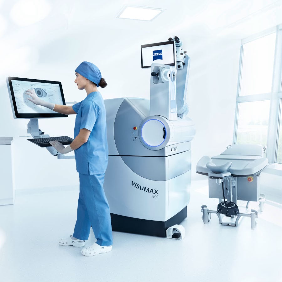 ZEISS VISUMAX 800 für die ReLEx-SMILE-Pro-Behandlung