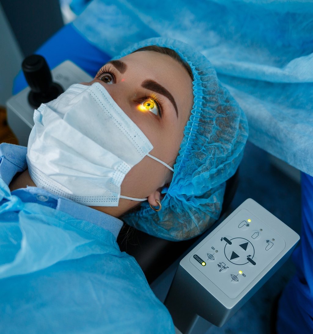 Moderne Lasertechnik für refraktive Augenbehandlungen